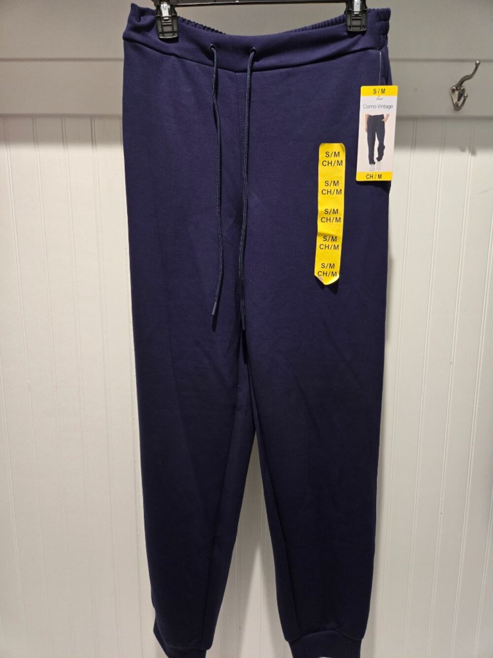 Como Vintage Peacoat Scuba Quarter Zip Jogger Lounge Set S/M - Picture 7 of 9